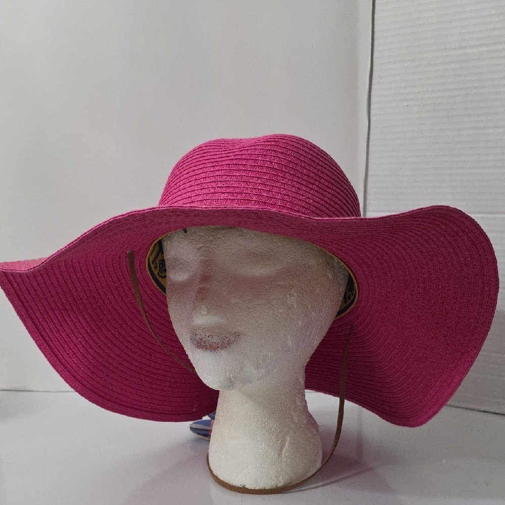 Banana Boat Women's Pink Wide Brim Sun Hat, NWT - Picture 4 of 7